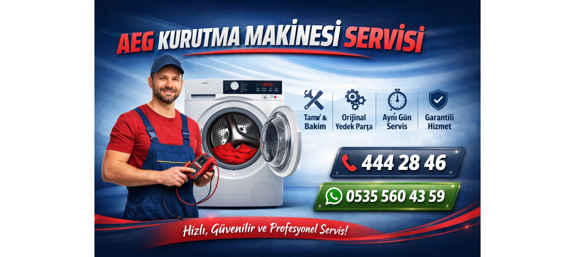 AEG Kurutma Makinesi Servisi 